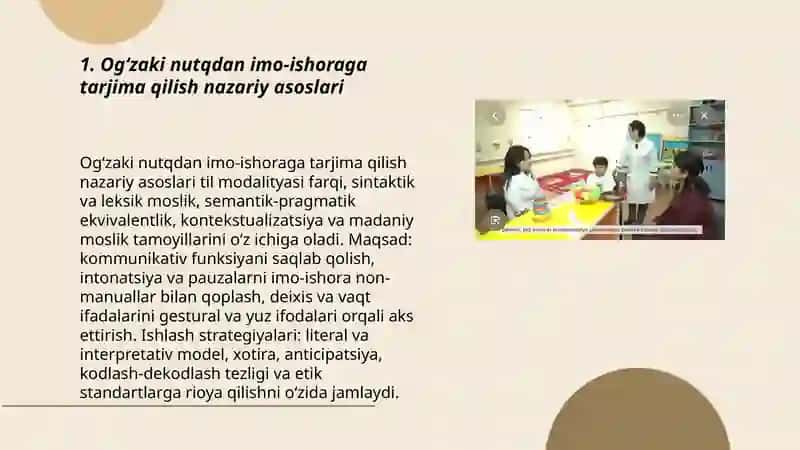 Ogʻzaki nutqdan imo-ishoraga tarjima qilishning metod,usul va vositalari 3