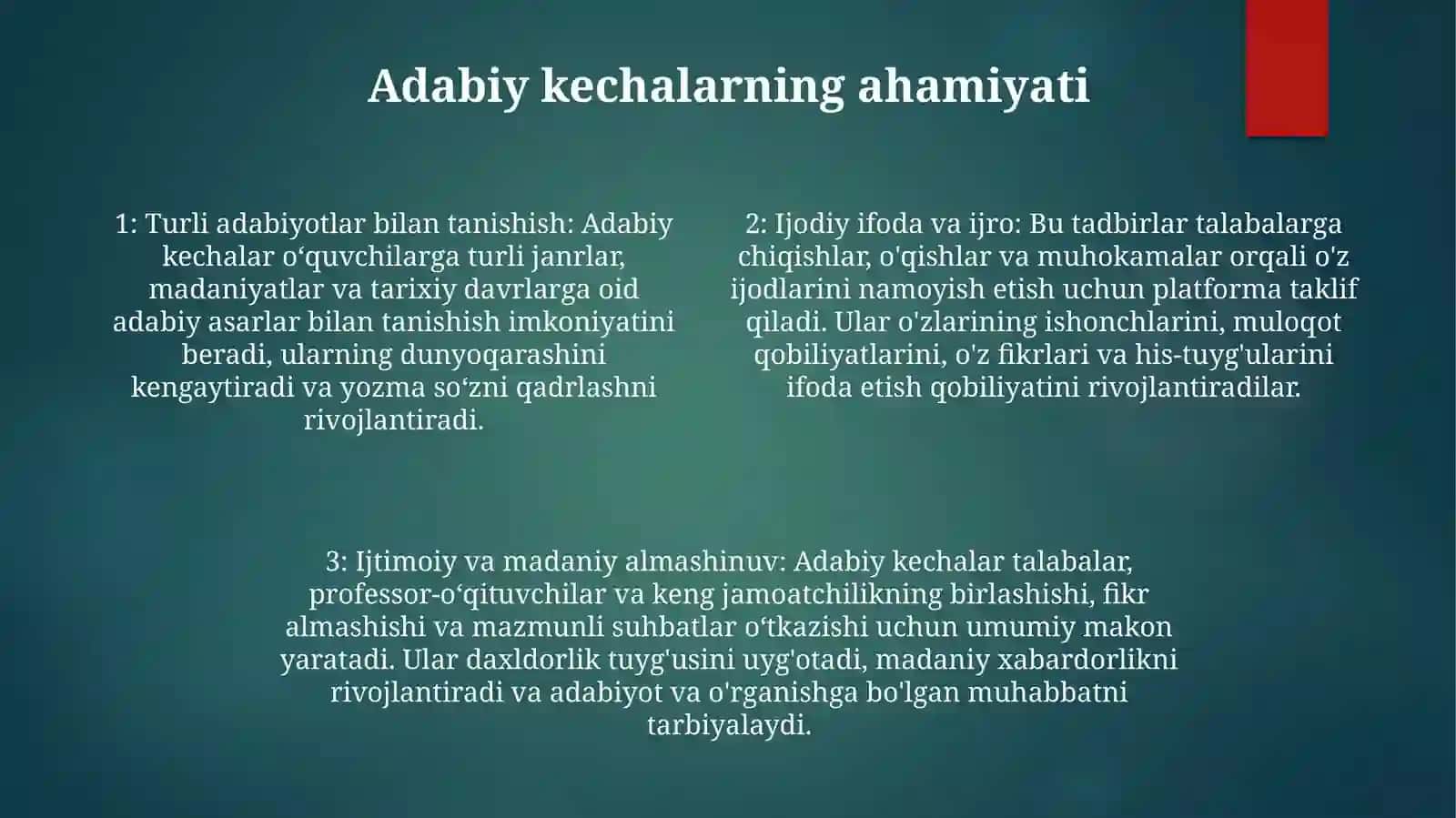 BoshlangʻIch Sinf Matematikadan Adabiy Kechalarni Tashkil Etish 3