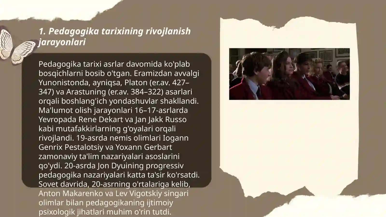 Pedagogika Tarixi Fanining Maqsadi va Vazifasi 3
