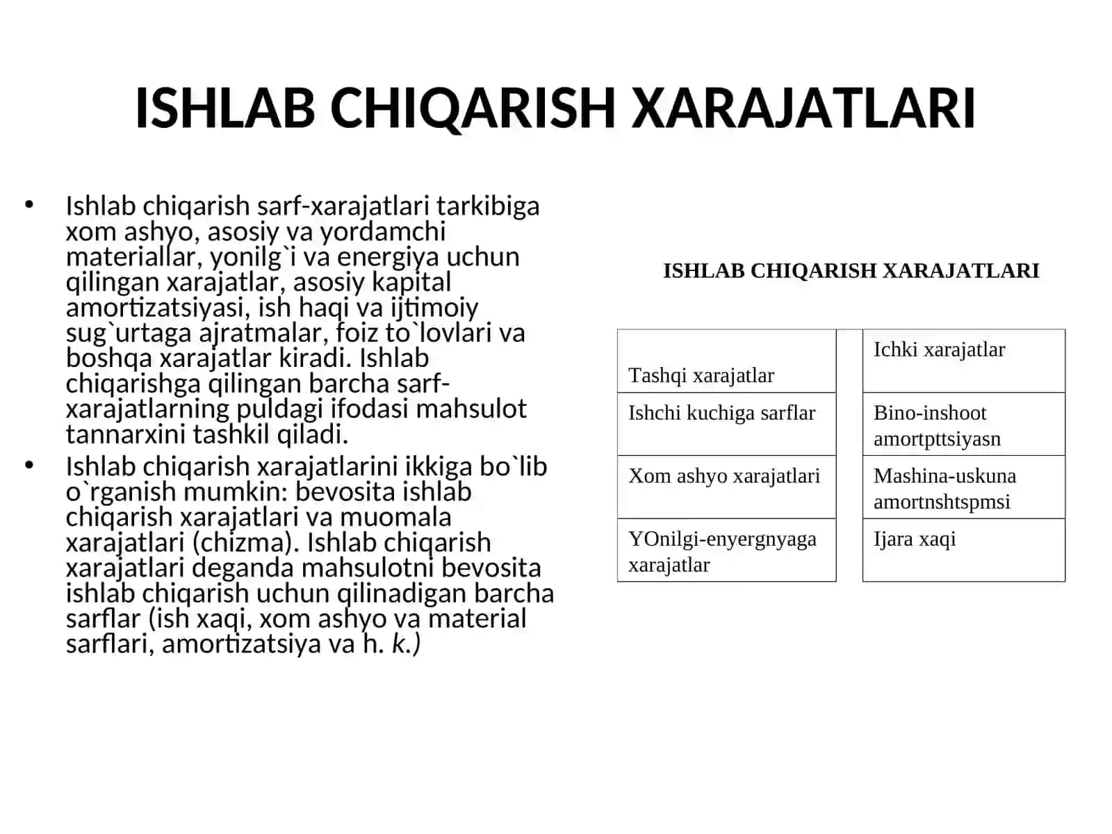 KORXONA FOYDASINING TAQSIMLANISHI VA ISHLATILISHI 3