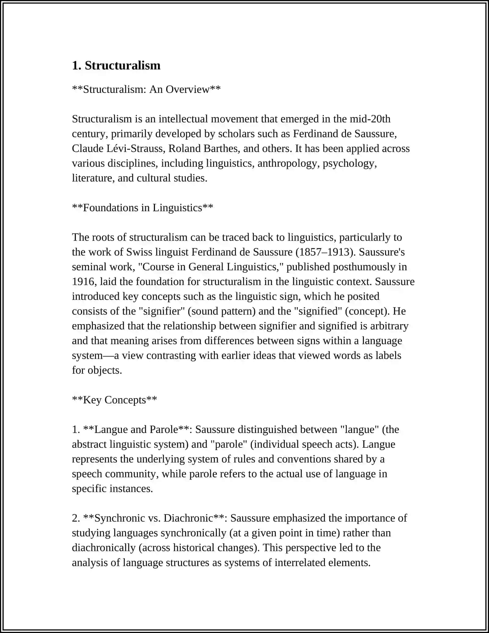 STRUCTURALISM 3