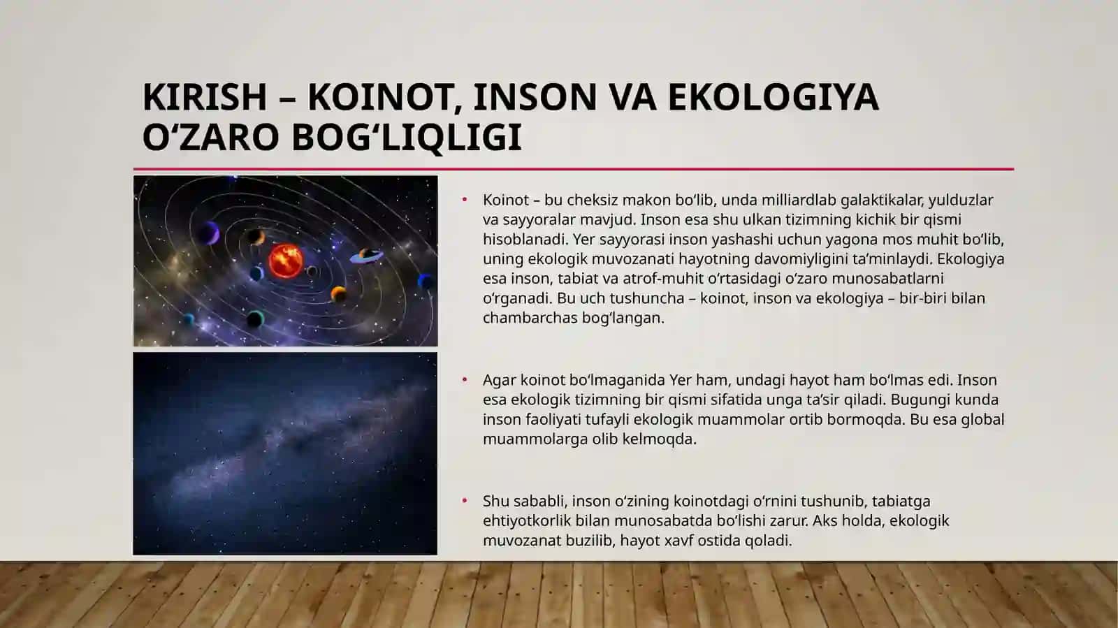 Koinot–Inson–Ekologiya 3
