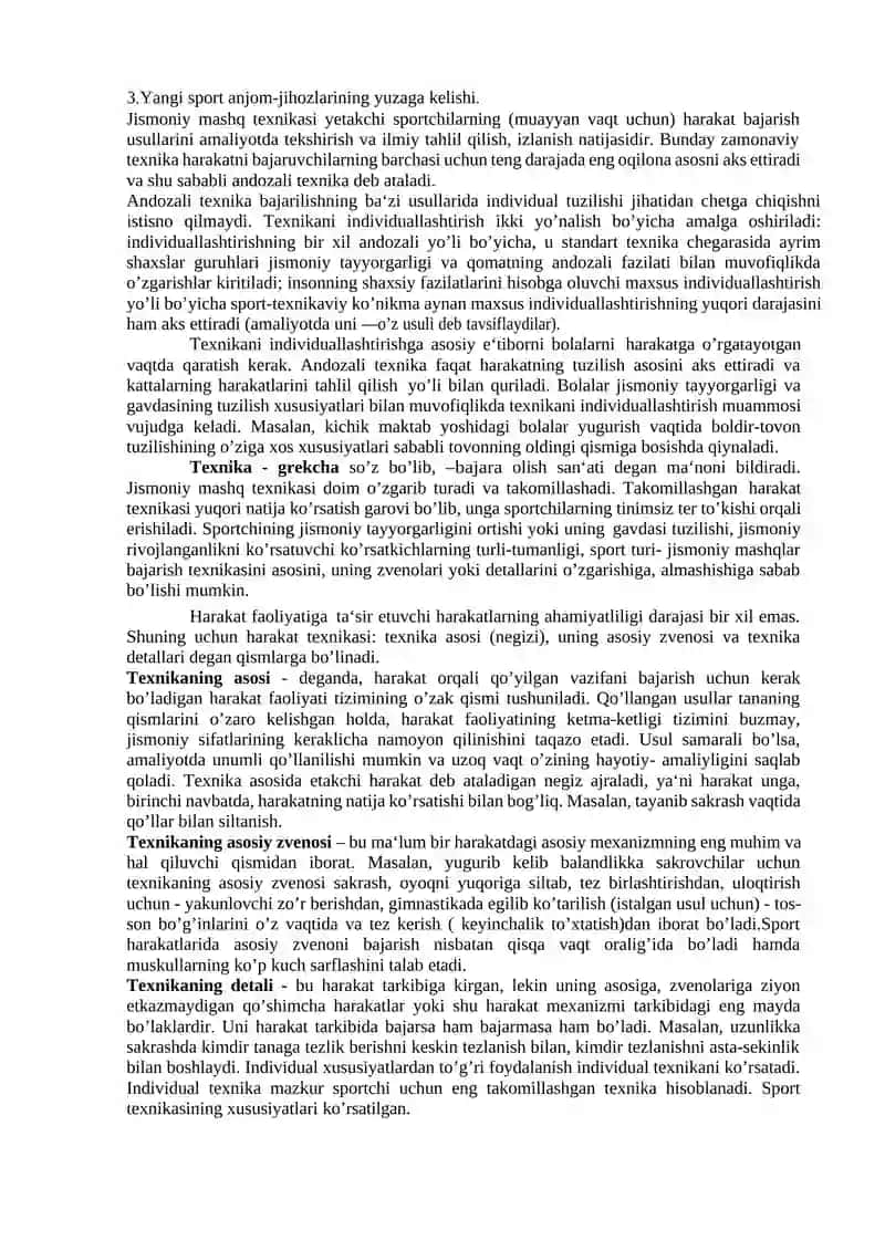 Jismoniy tarbiyaning vositalariga tavsif 3