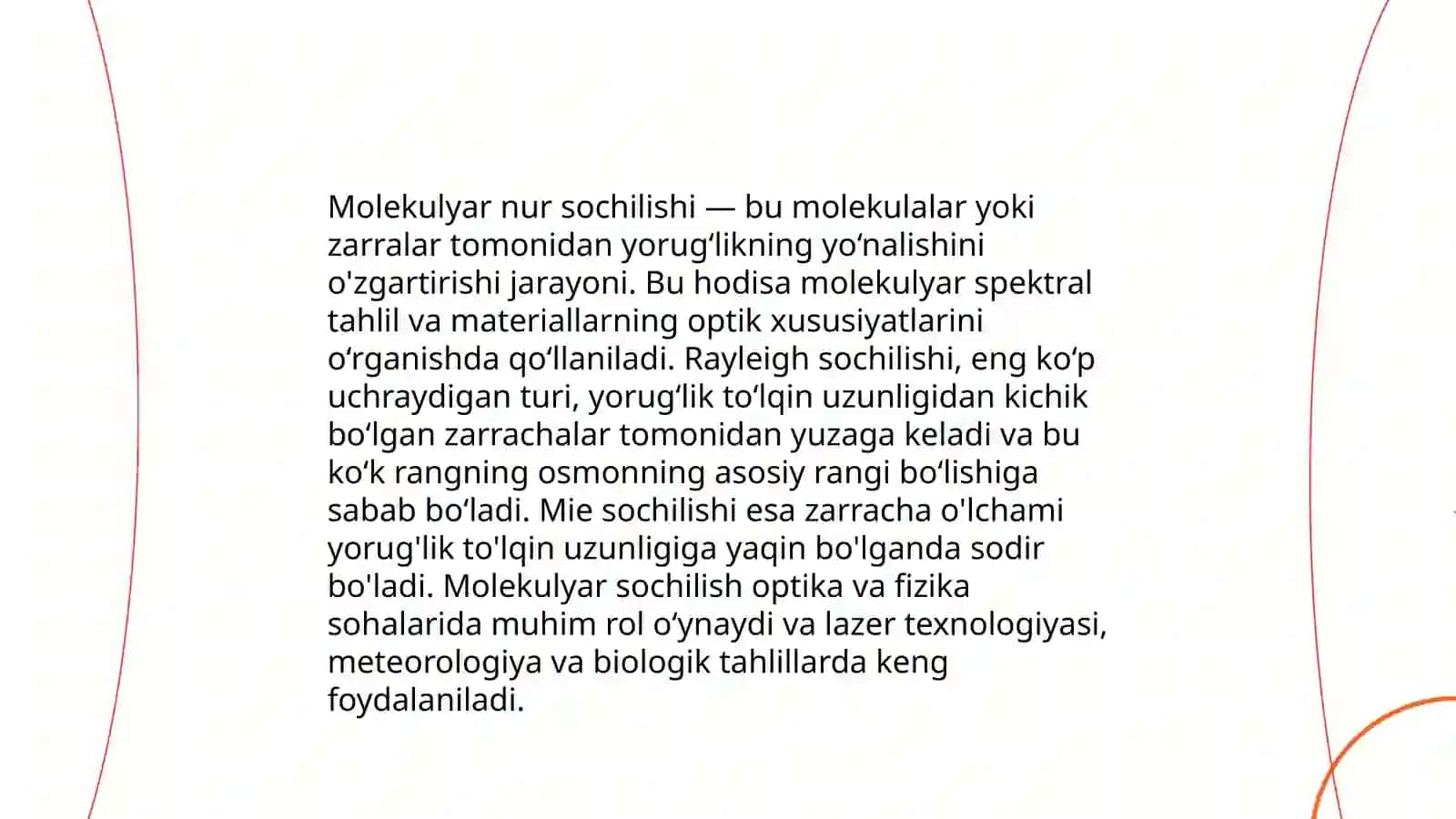 Molekulyar va kombinatsion nur sochilishining fizikaviy asoslari 3