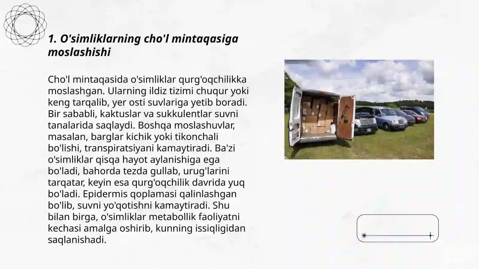 Suv muhitiga organizmlarning moslashishi 3
