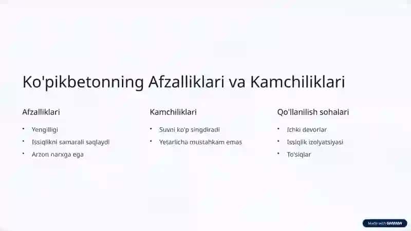 Nanotexnologiyalarni Ko'pikbetonga Qo'llash 3