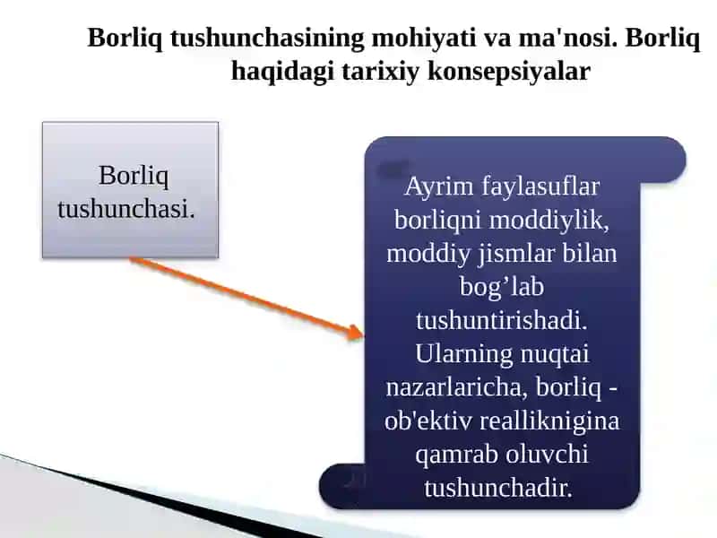 Borliq(ontologiya)varivojlanishfalsafasi 3