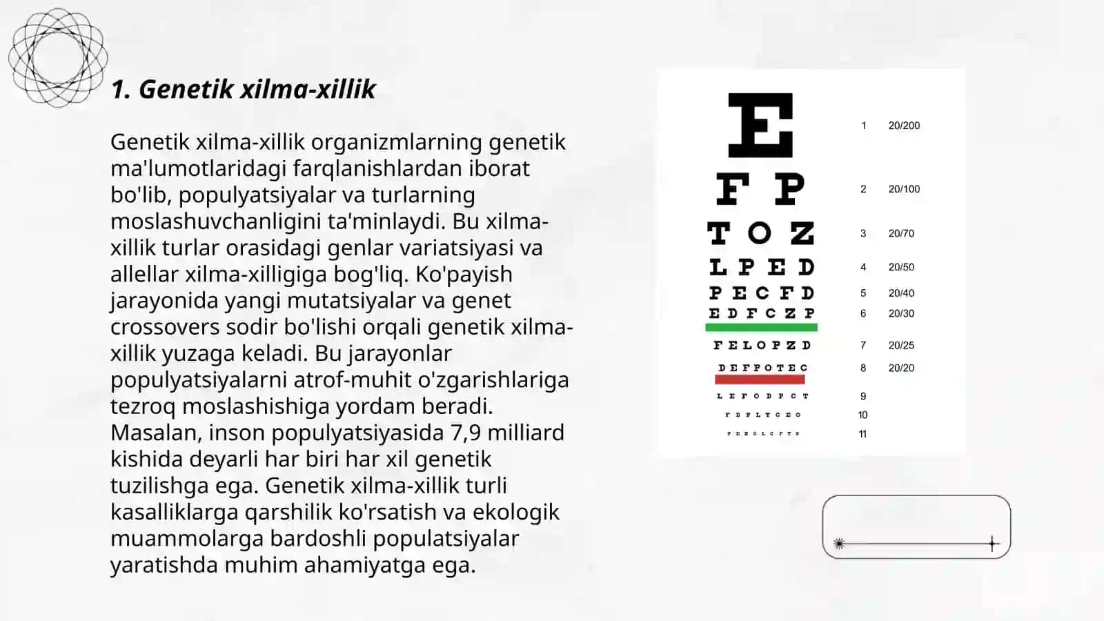 Meyoz bo'linishning biologik ahamiyati 3