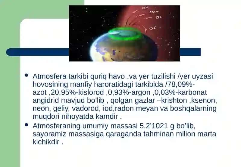 Atmosfera qatlamlari 3