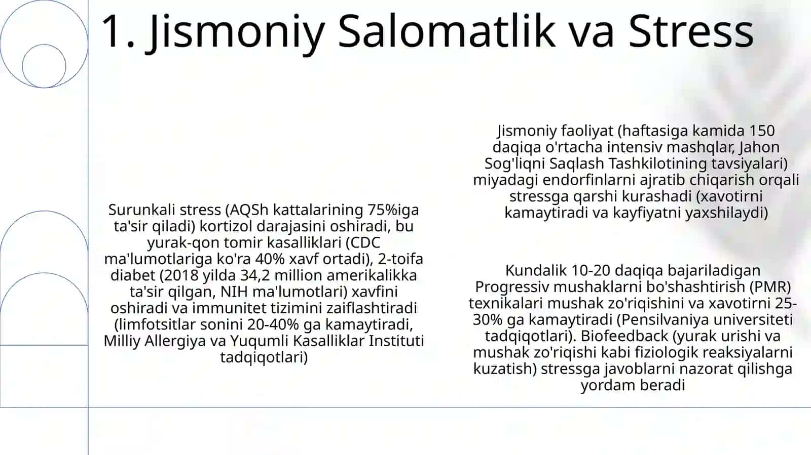Stressni boshqarish 3
