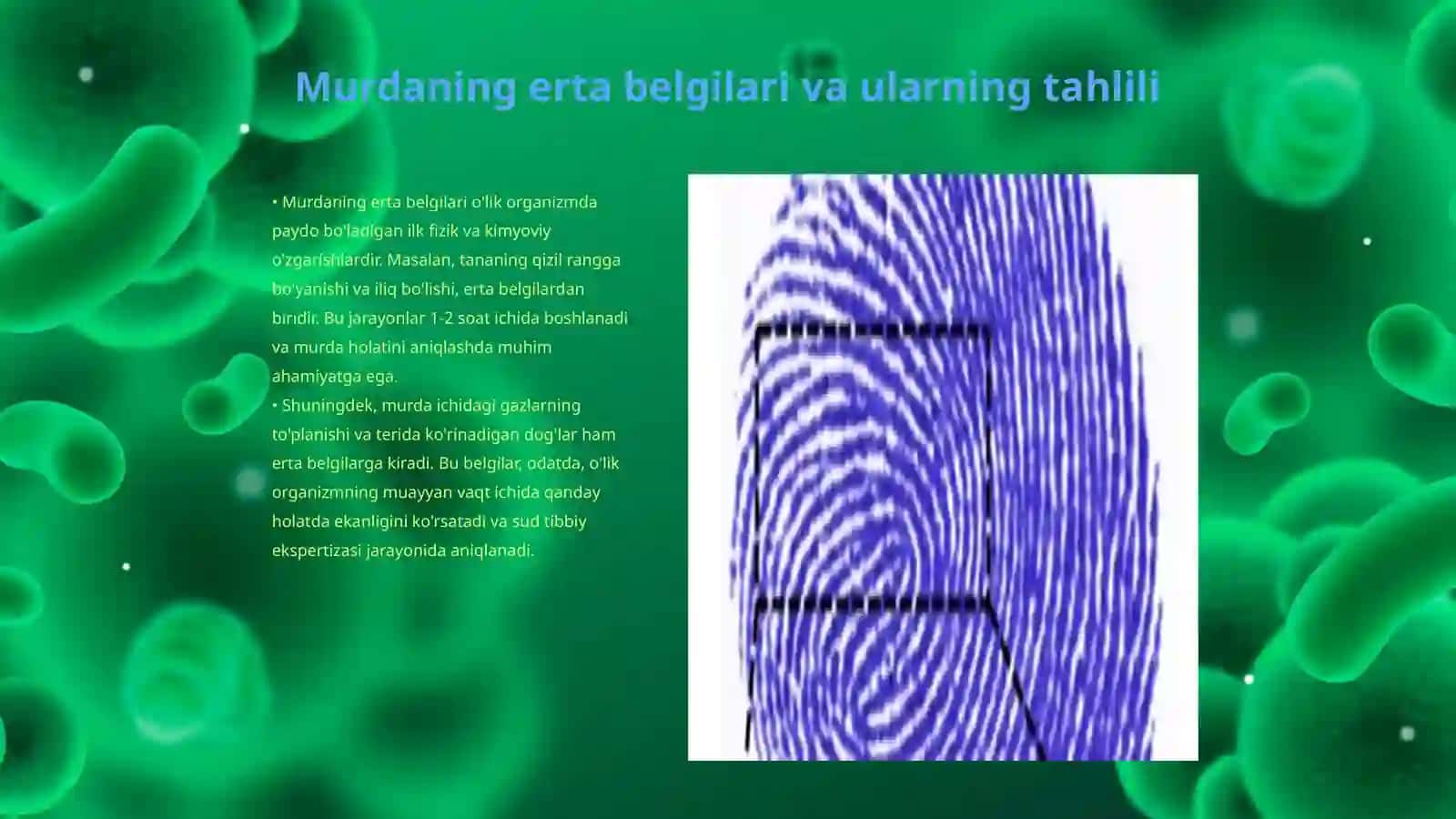 Murdaning erta va kechki belgilari 3