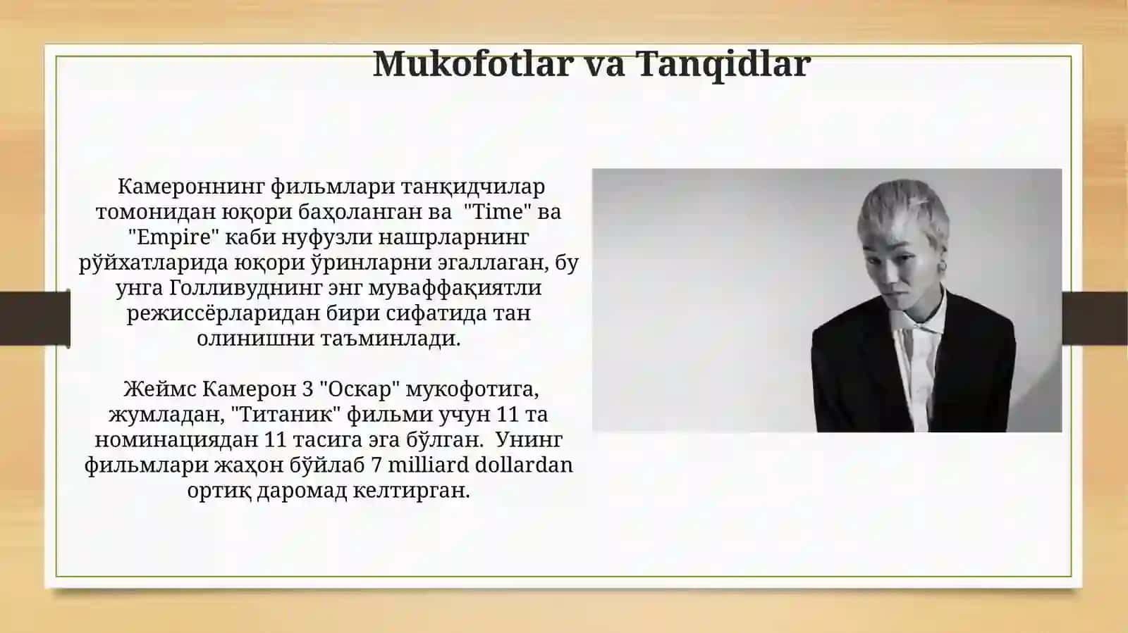 James Kameron haqqida 3