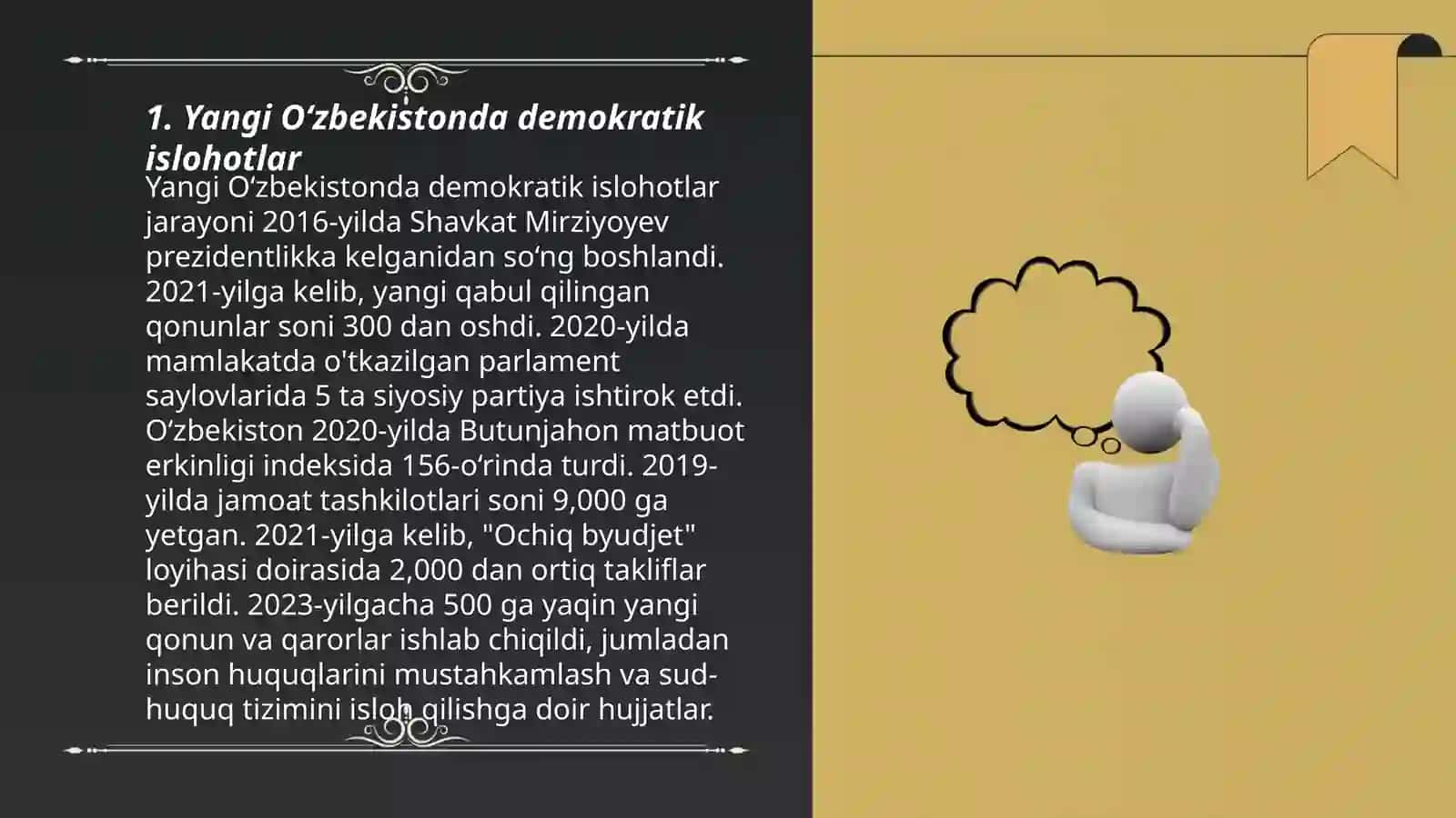 Yangi O‘zbekistonda xalqchil va insonparvar davlat qurishning ijtimoiy-siyosiy ahamiyati 3
