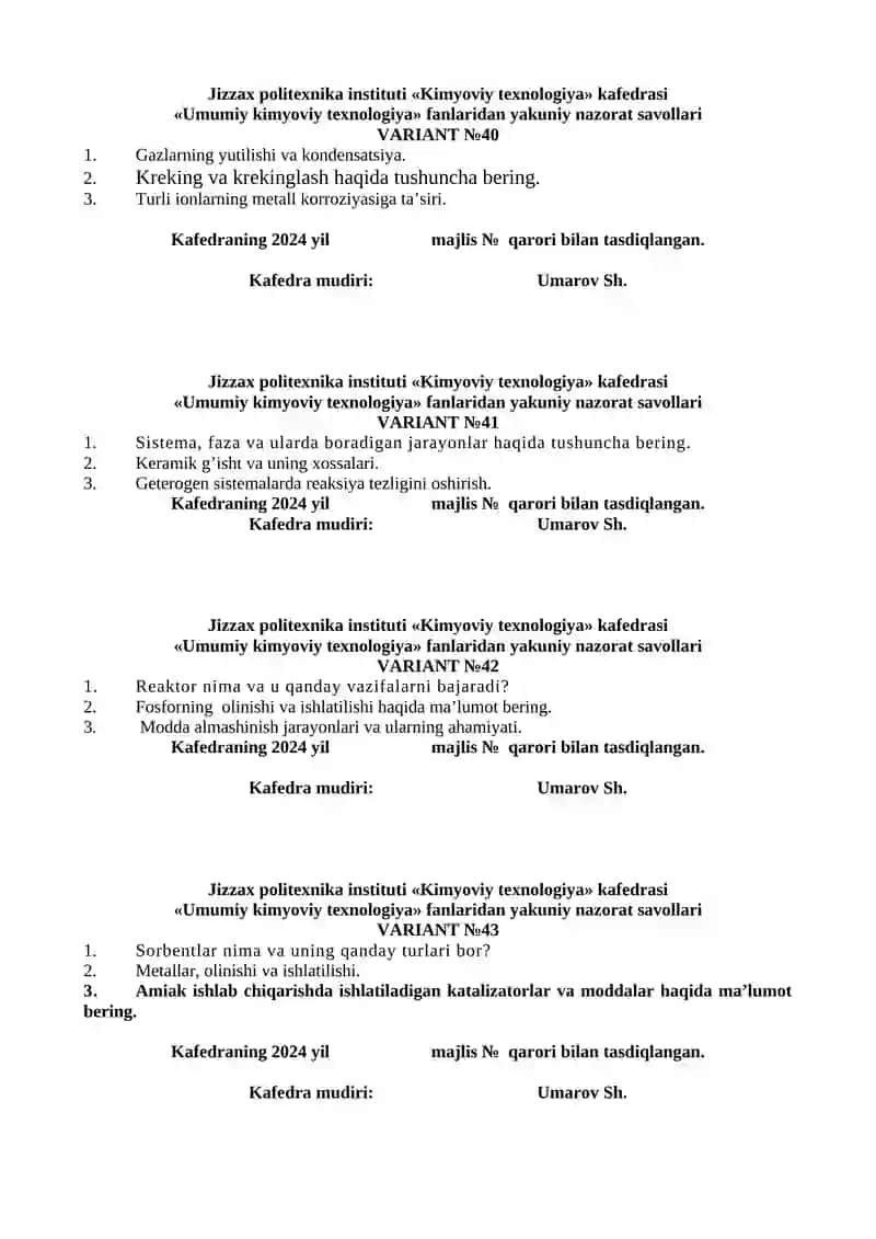 Umumiy kimyoviy texnologiya 3