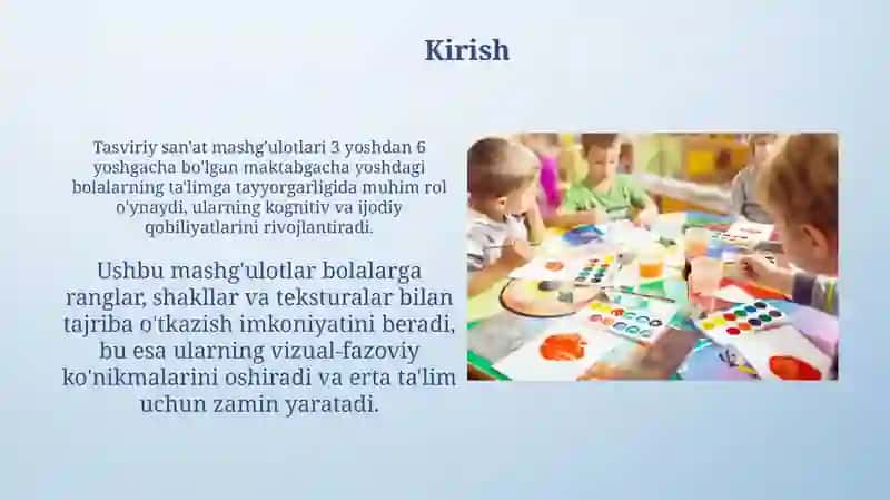 Tasviriy San'atning Ta'limga O'rganilishi 3