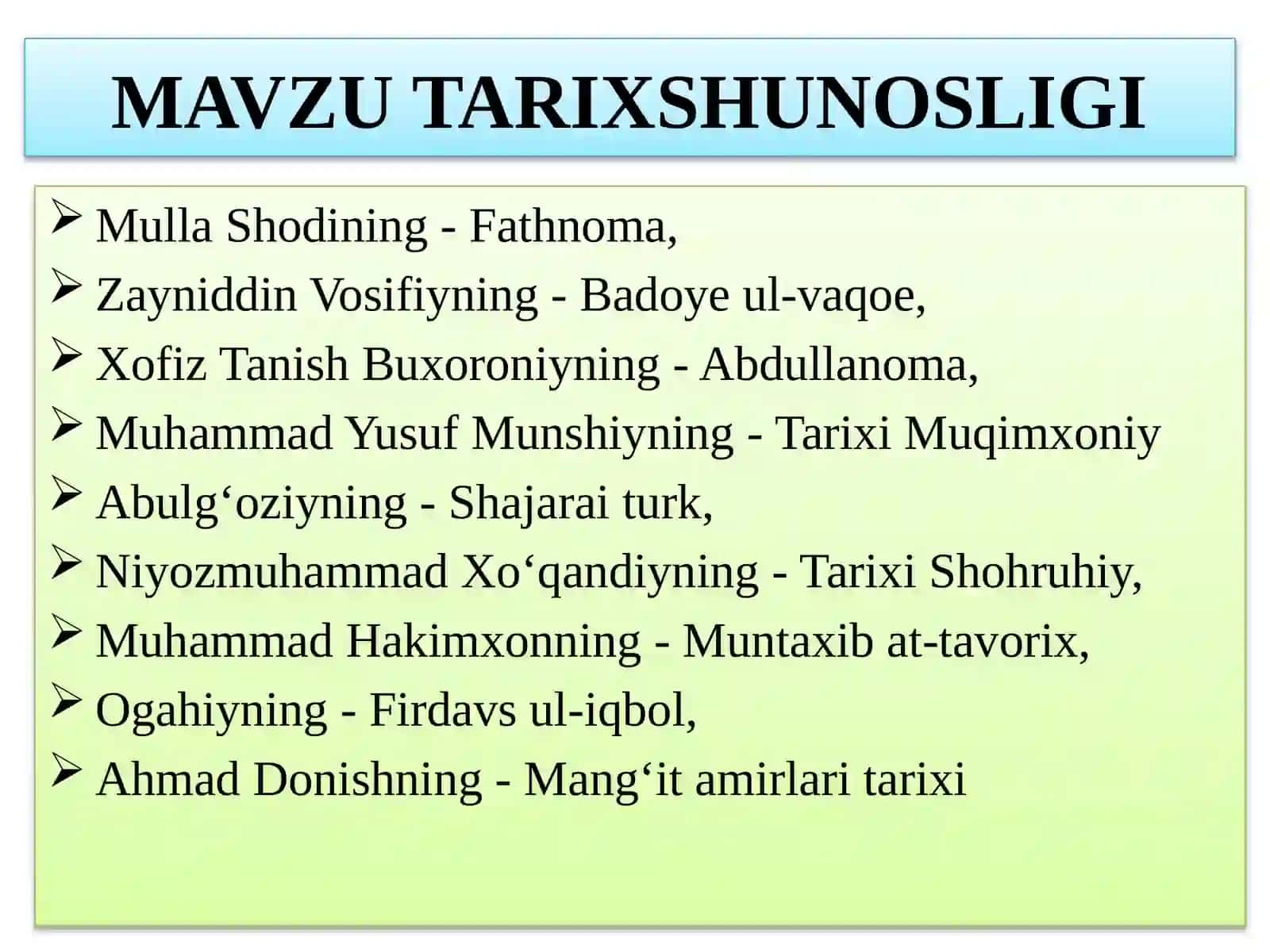 Movarounnahrda Shayboniylar davlatining tashkil topishi 3