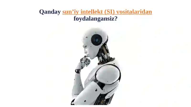 Ta’limda sun’iy intellekt vositalaridan foydalanish 3