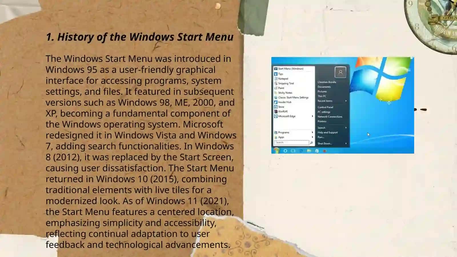 Windows Start Menu 3