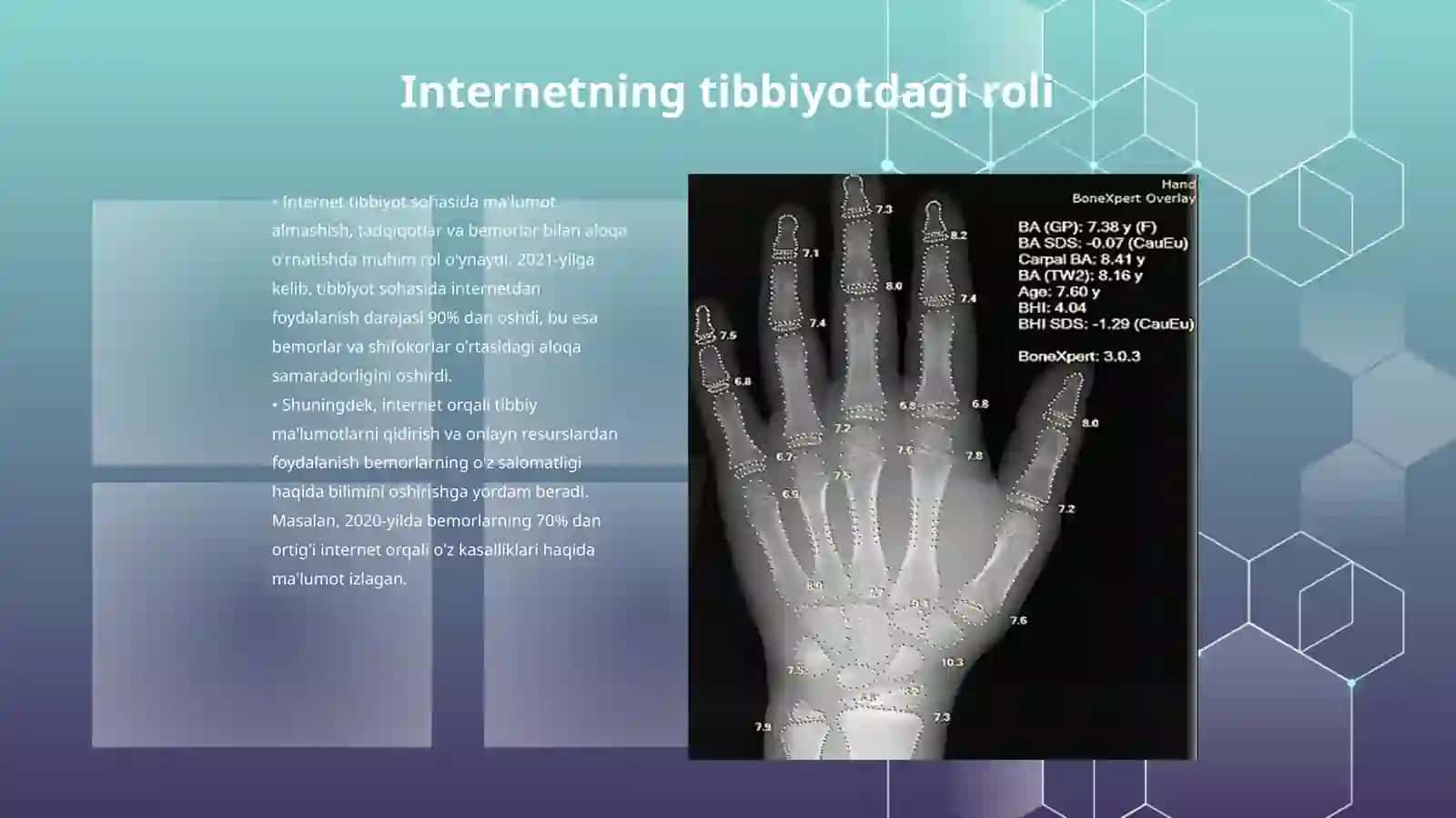Internet, sun'iy intellekt tibbiyot sohasida 3