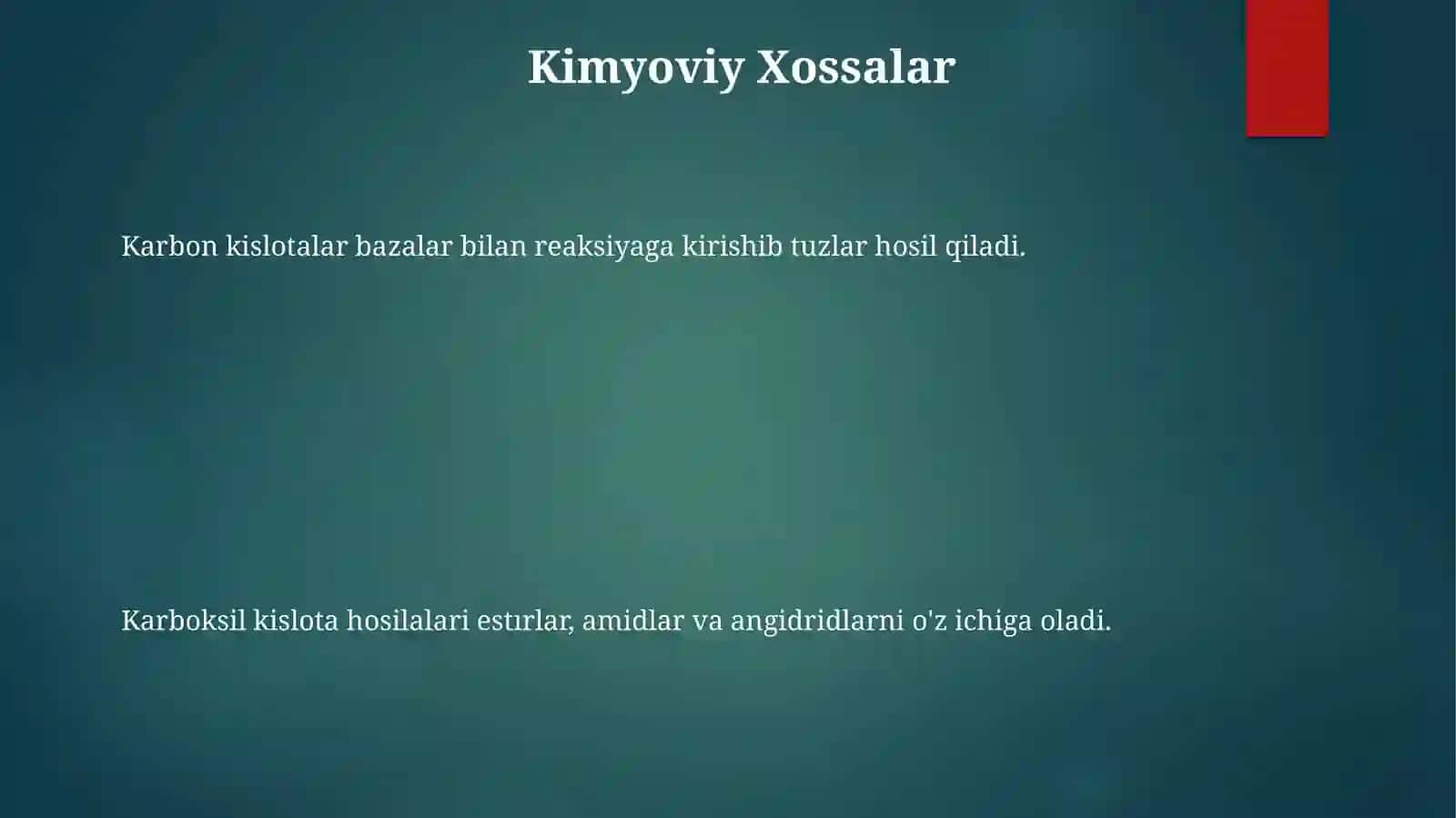 Karboksillibirikmalarvaularningfunksionalhosilalari 3