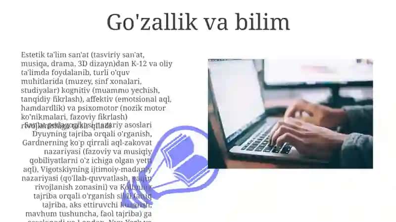 Go'zallik va bilim 3