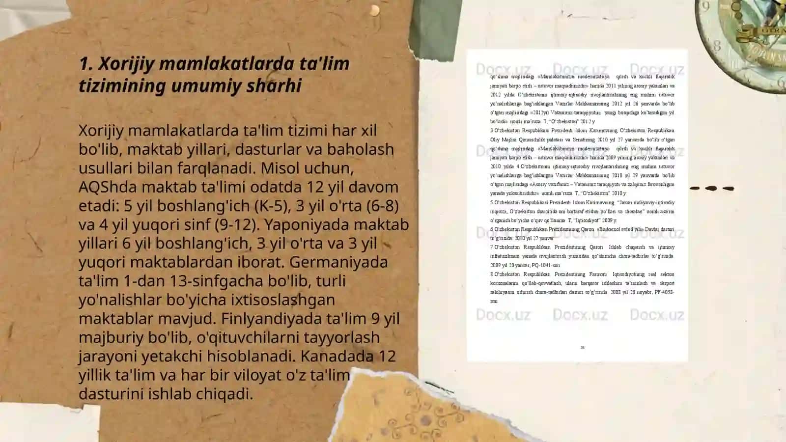 Xorijiy mamlakatlarda ta'lim tizimi 3