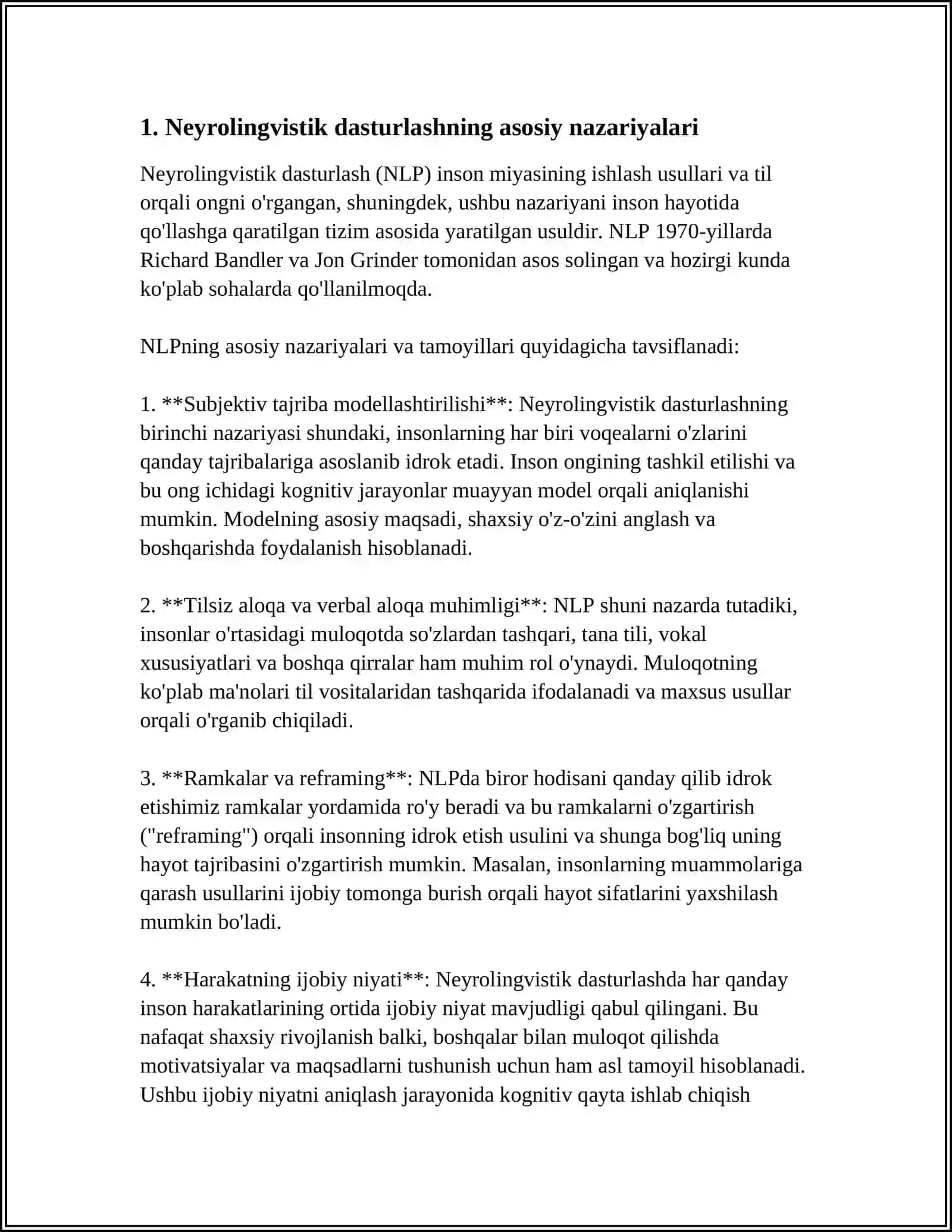 NEYROLINGVISTIK DASTURLASH TEXNOLOGIYASI 3