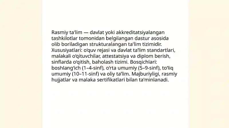 Rasmiy ta'lim 3