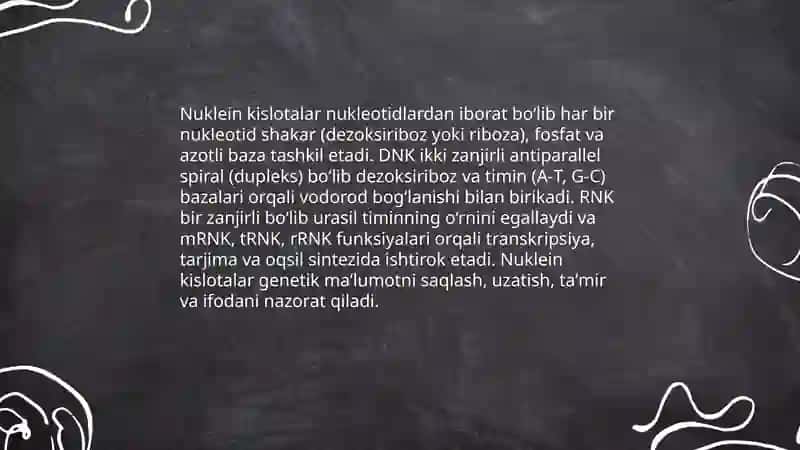 Molekulyar biologiya molekulyar genetika va molekulyar biotexnologiya 3