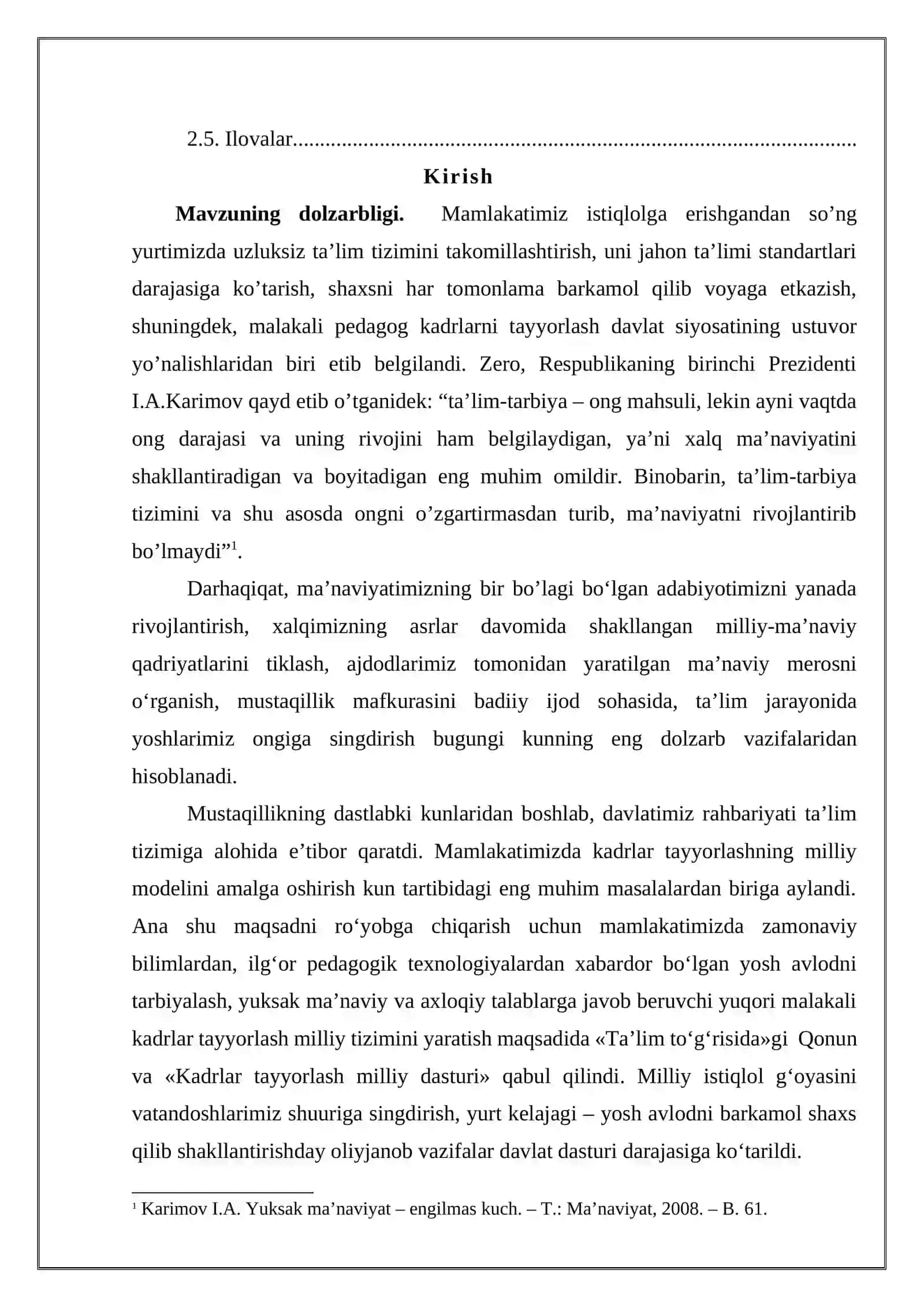 "Ahmad Yugnakiyning hayoti va ijodi" modulini o'qitishda matn bilan islash texnologiyalaridan foydalanish 3
