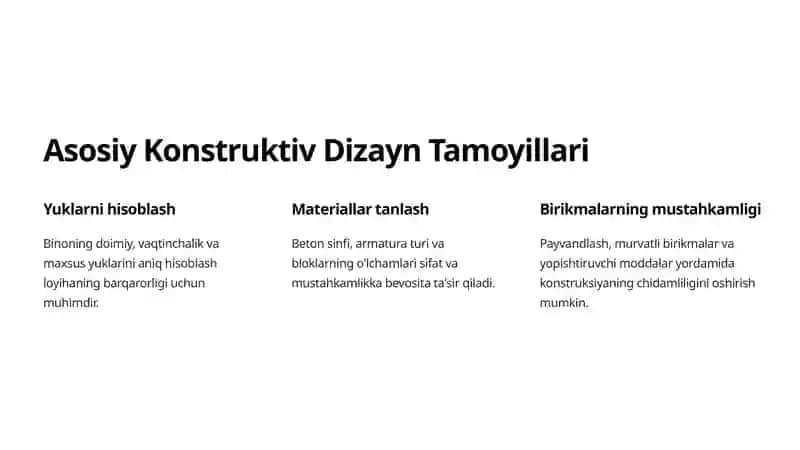 Yirik Blokli Binolarning Konstruktiv Loyihalashga Kirish 3