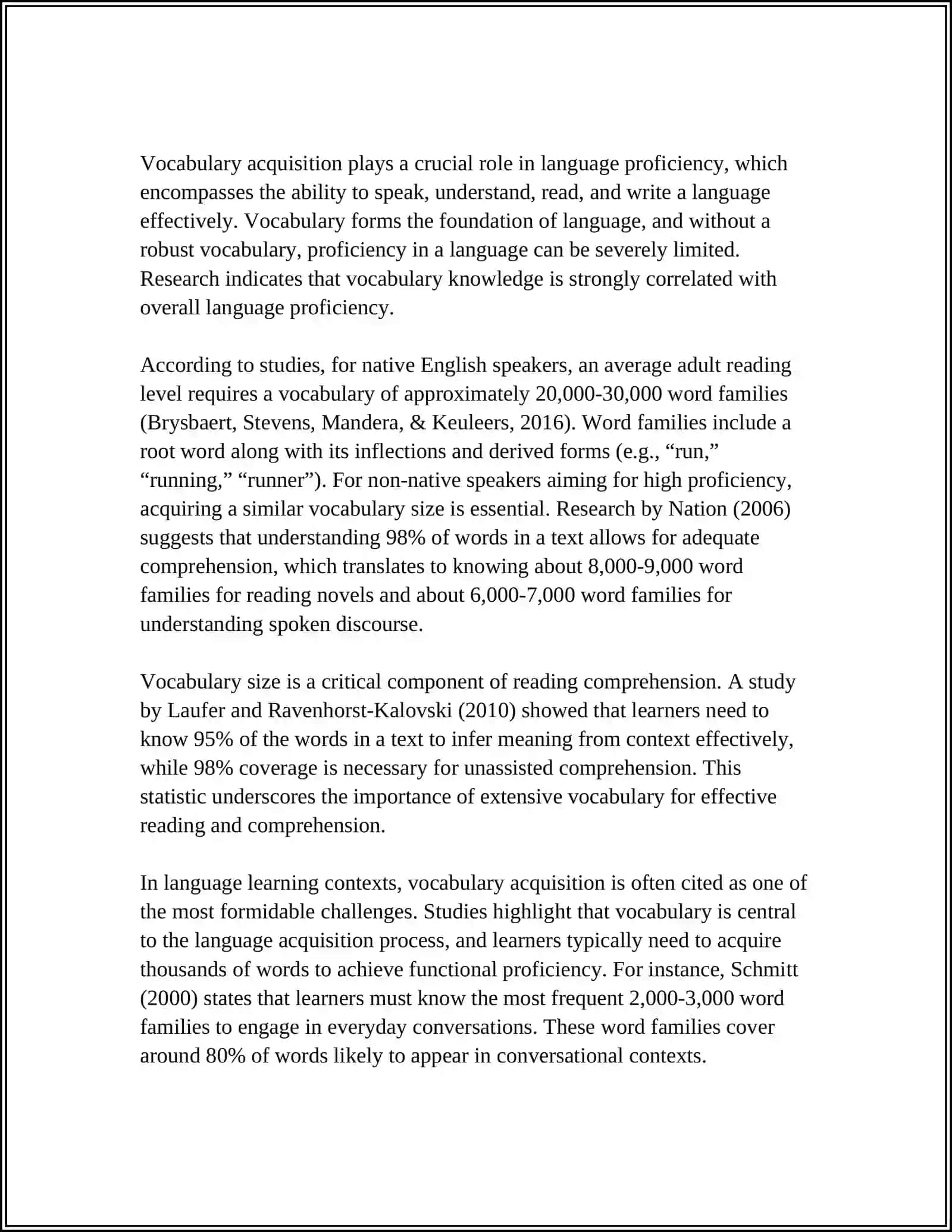 THE IMPACT OF VOCABULARY ACQUISITION ON DEVELOPING LINGUISTIC COMPETENCE IN HIGH SCHOOL LEARNERS 3