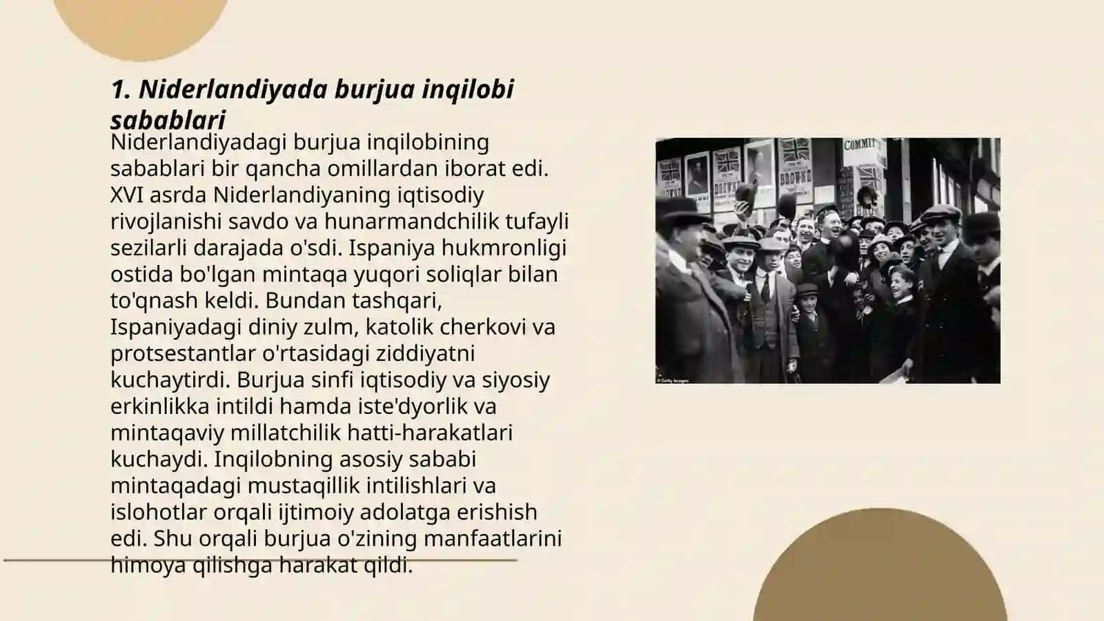 Niderlandiyada burjua inqilobi 3