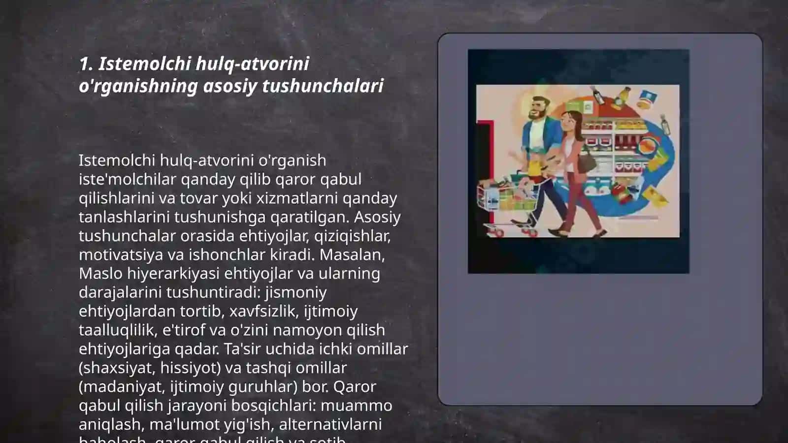 istemolci hulq-atvorini tadqiq etish bosqiclari 3