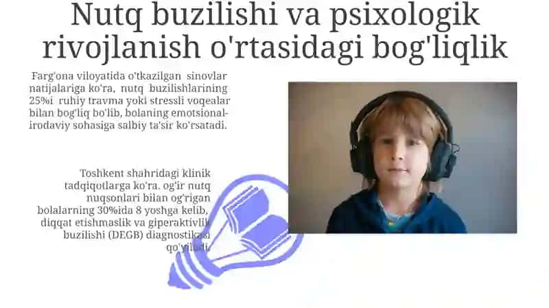 Nutq buzilishi va psixologik rivojlanish 3