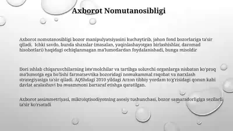 Mikroiqtisodiyot fanining tutgan o'rni 3