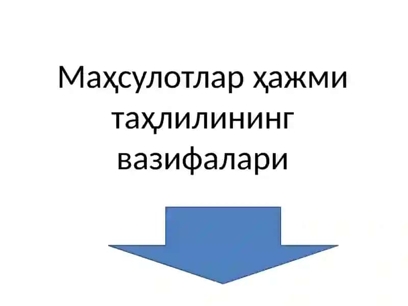Korxonalarning mahsulot (ish, xizmat) lar ishlab chiqarish va sotish hajmi tahlili 3