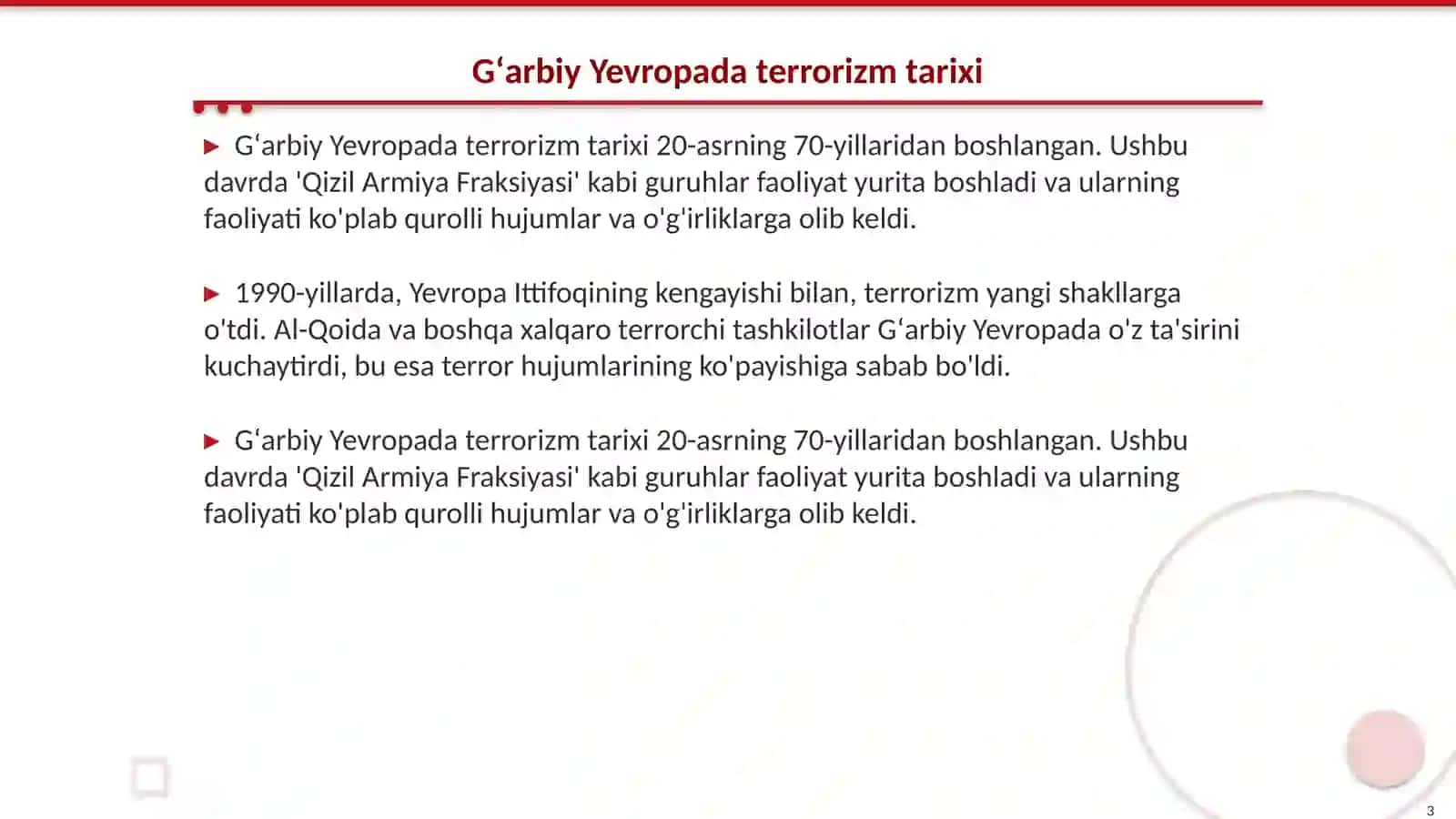 Gʻarbiy Yevropadagi terrorchi tashkilotlarning faoliyati 3
