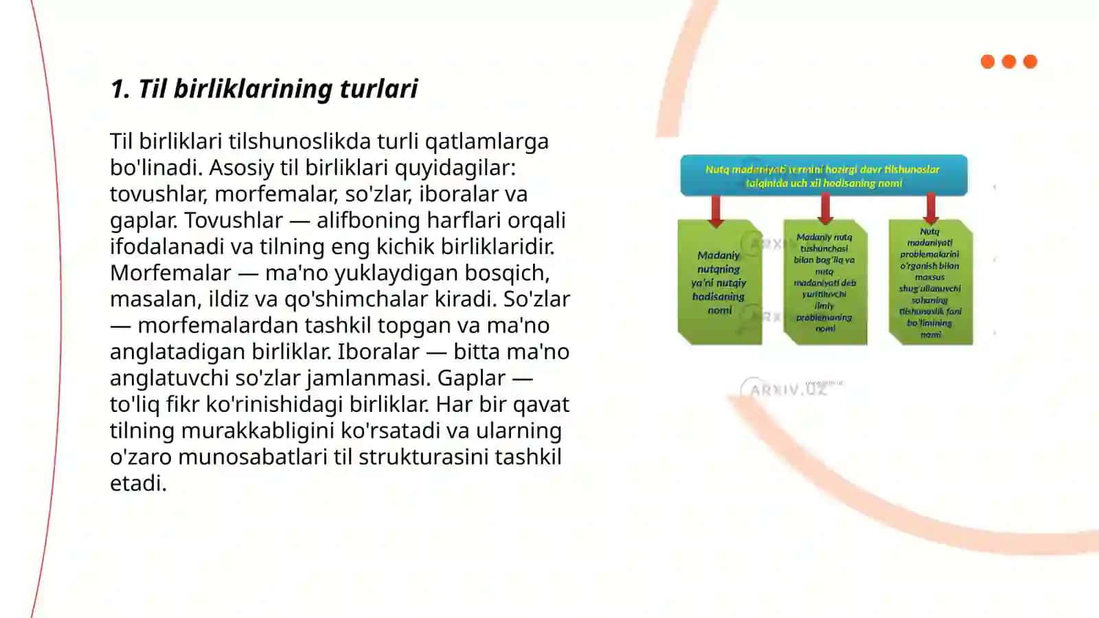 Til birliklari va mantiq birliklari 3