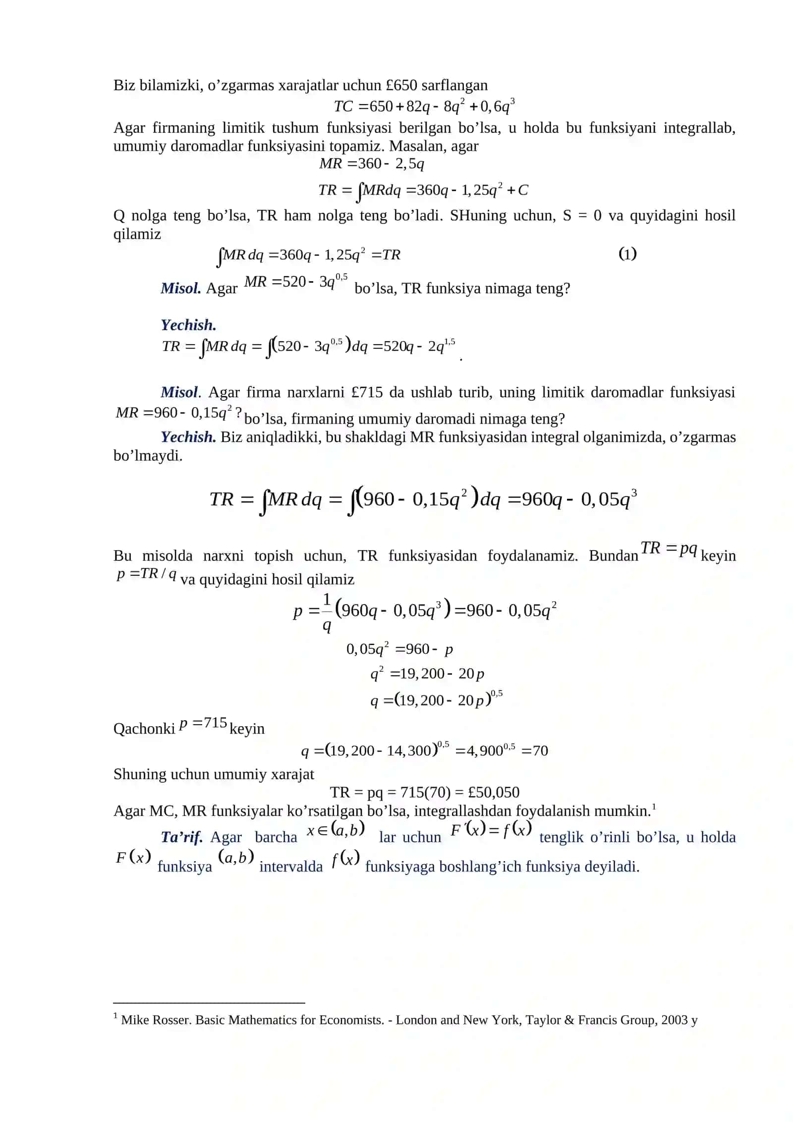 Aniqmas integral 3