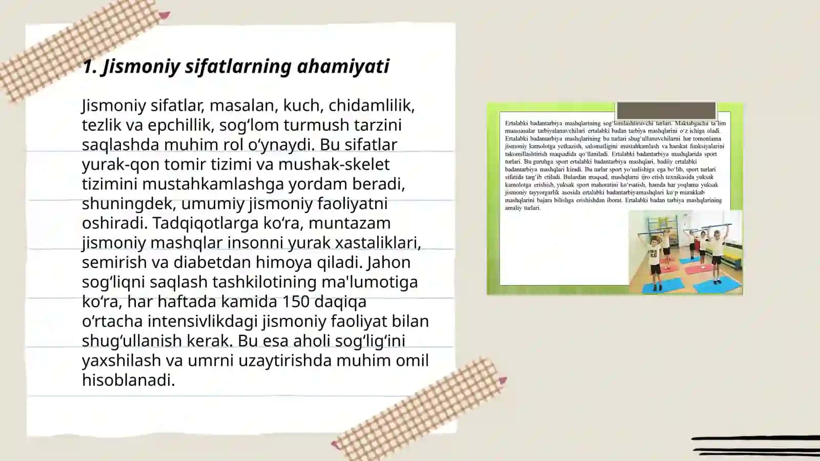 Gimnastika jismoniy sifatlarining ahamiyatlari 3