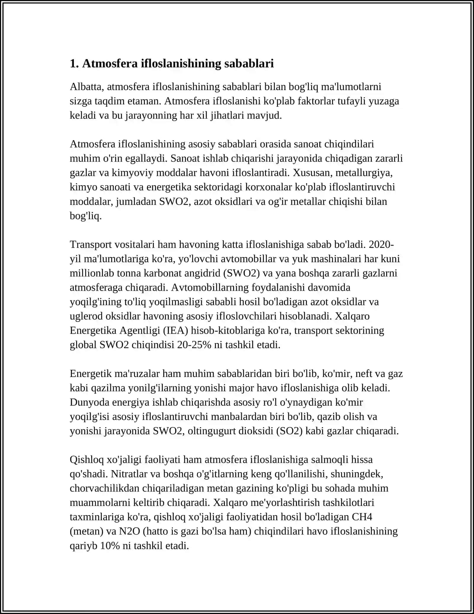 ATMOSFERANI IFLOSLANISH MUOMMOLARI 3