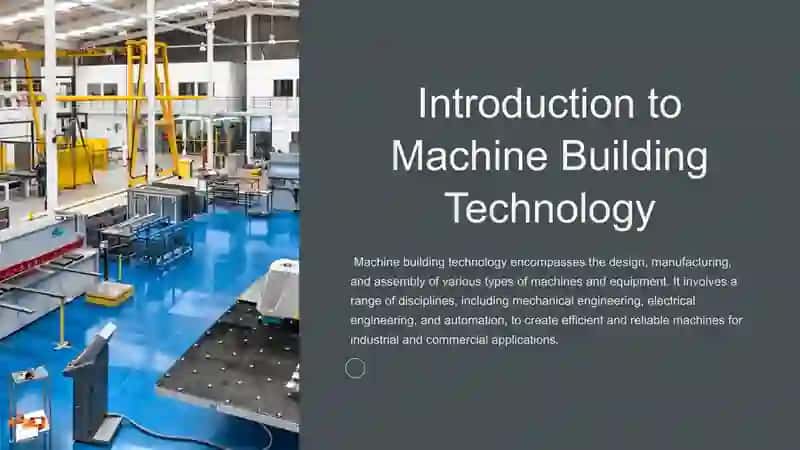 Machine building technology 3