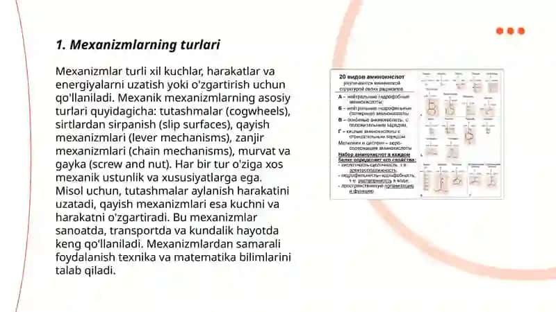 Mexanizmlarning turlari 3