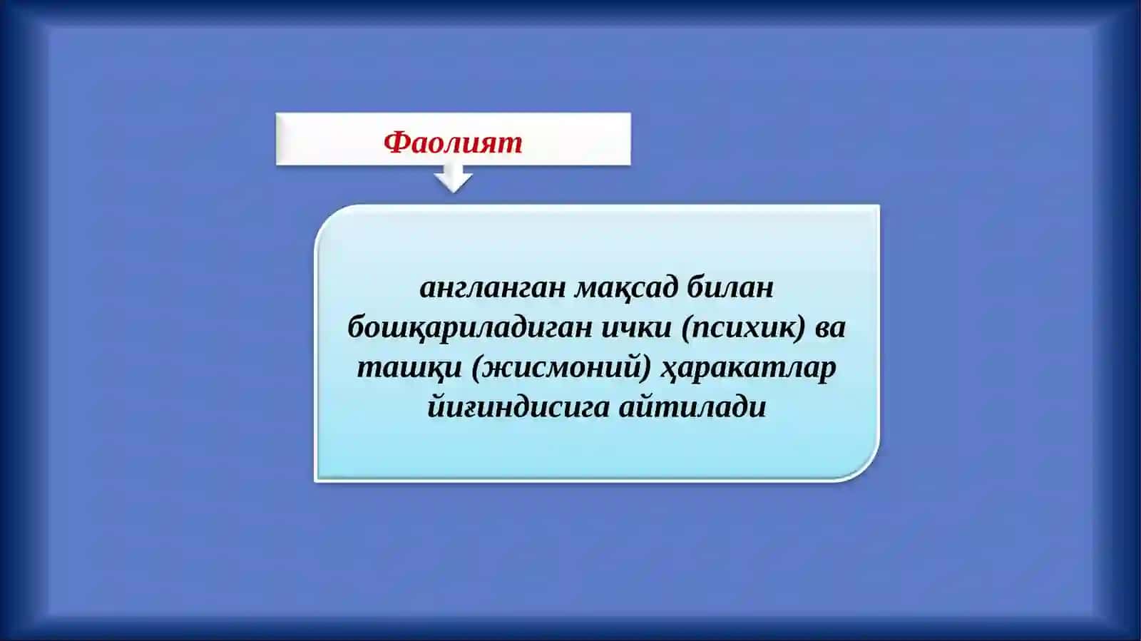 ФАОЛИЯТ ва МОТИВАЦИЯ 3