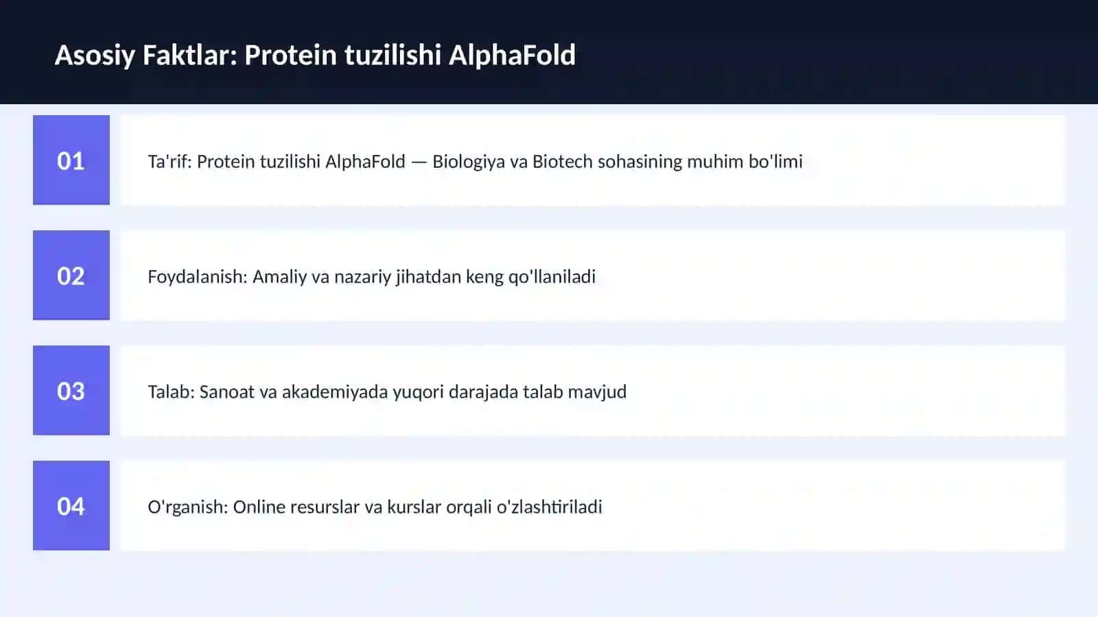 Protein tuzilishi AlphaFold 3