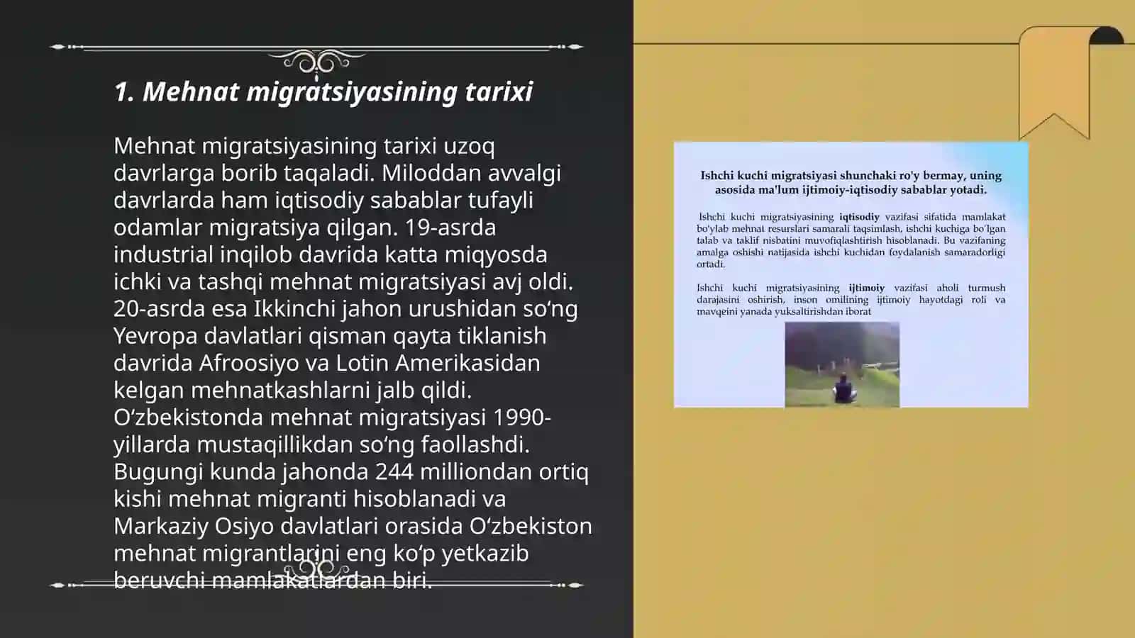 Mehnat migratsiyasining tamoyillari va asosiy yoʻnalishlari 3