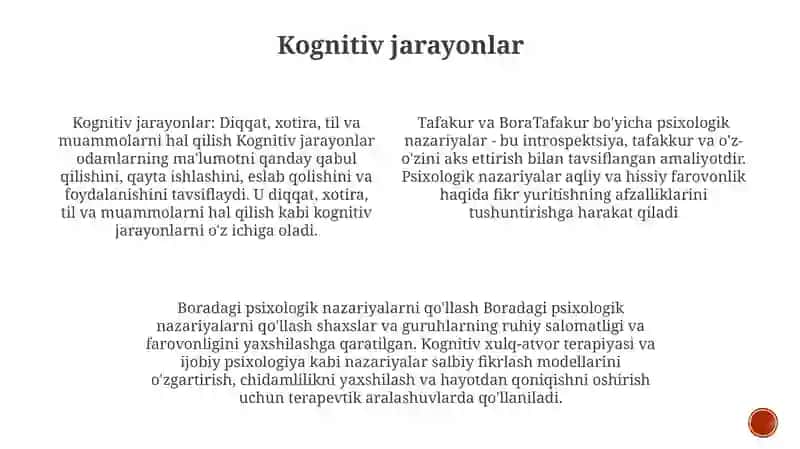 Tafak Kur Borasidagi Psixologik Nazariyalar 3