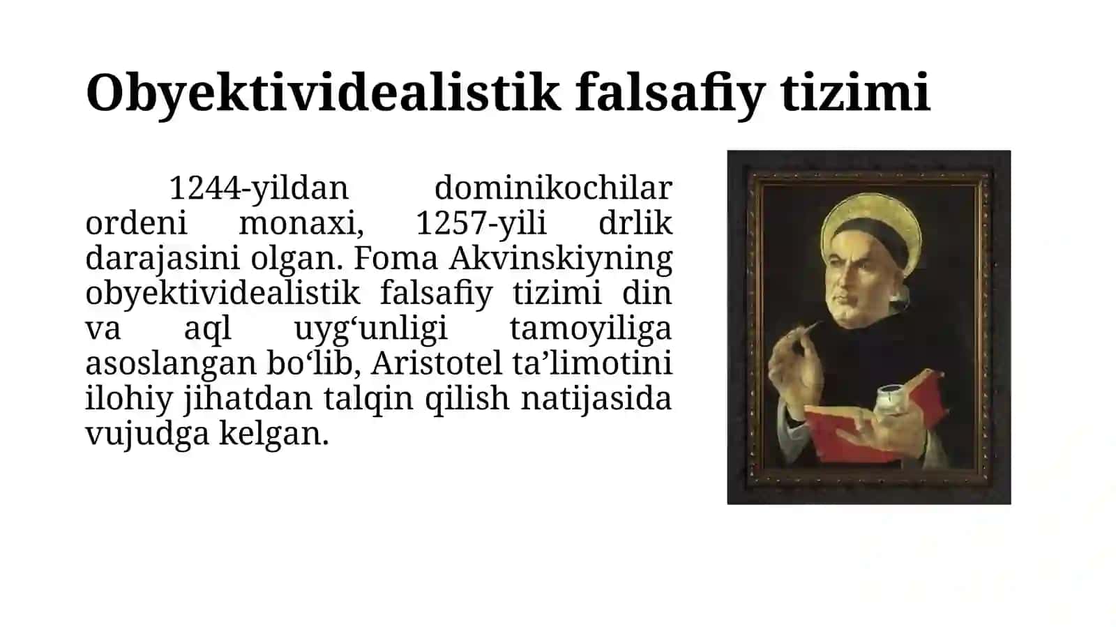 Foma Akvinskiyning siyosiy qarashlari 3