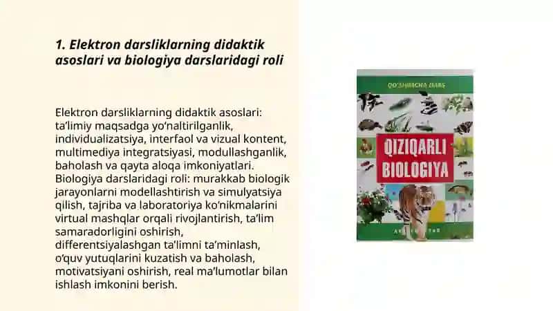 Biologiyadan yaratilgan elektron darsliklar 3